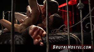 Milf Felicity Feline punishes excited teen tourist in domination scene