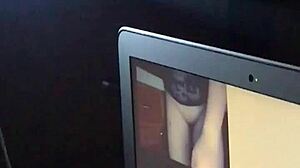 Ella shows her big tits and ass