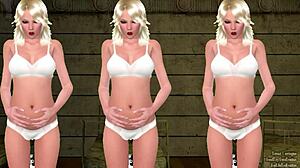 Triplet Sisters Experience Belly Inflation