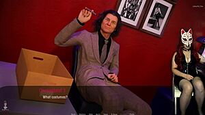 Kate 27 Strips in Leather Stockings Outdoors