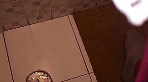 Discovering my stepmother's panties in the bathroom