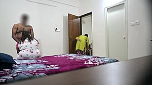 i'm fuckin in front of telugu maid hema