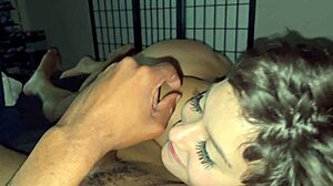 Oh man, this white slut is obsessed with big black cock and takes a massive facial