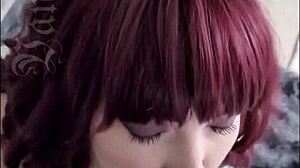 Cumshot Compilation On Redhead Latina Goth Babe