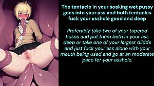 crimson x lost girl joi with anal assfucking bdsm blowbang bukkake creampie