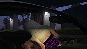 Franklin Enjoys Hooker Service in GTA 5