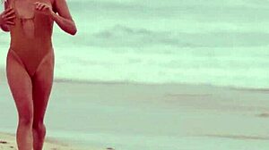 Petite Australian Milf Displays Round Tits and Sandy Bubble Butt