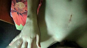 Intensely rubbing and passionately fucking my dumpling with a thick cock