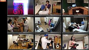 Behind the Scenes with Nurse Ava Siren in Latex Gloves