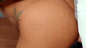 naughty kiki minaj seduces danny d and fucks him hard