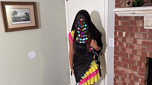 Amira Ali Maid Masturbates for Money in Exotic Solo