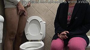 hey, that taboo stepmother loves watching her 18-year-old stepson piss right there