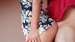 Latina Neighbor Wets His Dick In Community Laundry Before Facial