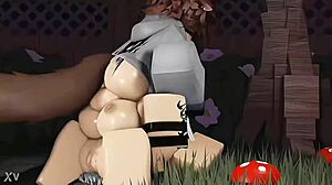 Roblox porn enhanced by AI with big tits and ass 😏