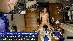 Behind the Scenes with Nurse Ava Siren in Latex Gloves