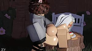 Roblox porn enhanced by AI with big tits and ass 😏