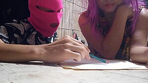 University friend visits my countryside house, muscular, I propose dirty sexual things, real homemade porn