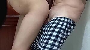 Unexpected Blowjob From Mouth To Ass, She Is Such A Bitch