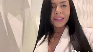 Delivery Guy Fucks Lonely Brunette Hard