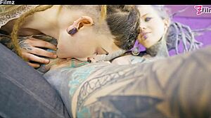 FIRST TIME ANAL - shy goth punk girl tries ANAL FIRST TIME!!