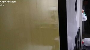 Hubby watches from outside the room as young 18+ neighbor fucks me hard. It's so intense!