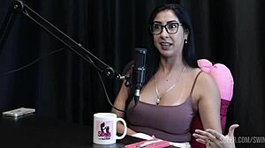 Renatinha melo cast features tifany rocha and didy reis in sheer red lingerie