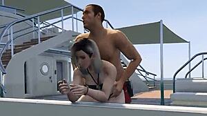 Gta 5 Cutie Bikini Babe Gets Fucked On Yacht