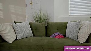 sexy horny lesbian busty girls kissing tenderly and licking hard nipples and big boobs