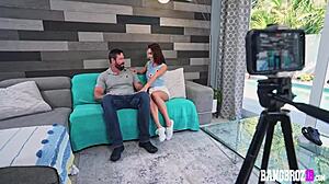 lila love gets help from stepdad to go viral