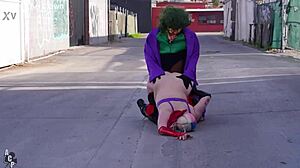 the joker 2 with rachel luxe as harley quinn and gibby as the joker