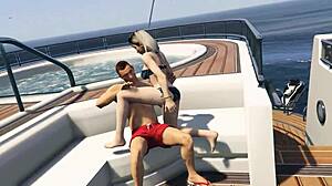 Gta 5 Cutie Bikini Babe Gets Fucked On Yacht