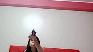 Rich homemade candyboom helps study buddy but ends up deepthroating cock in delicious poses