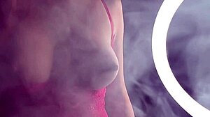 big horny tits bouncing in slow motion solo session