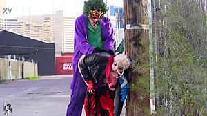 the joker 2 with rachel luxe as harley quinn and gibby as the joker