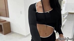 Sucked Hot Realtor During Apartment Tour!