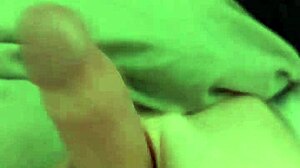 Sensual solo session with big cock in homemade setting