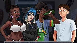 summertime saga episode 227 featuring teacher interactions in the game.