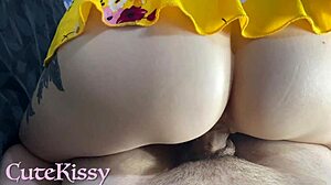 impregnating the sweetest pussy with big clit and juicy lips in homemade scene