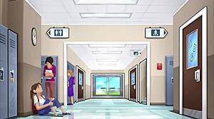 summertime saga episode 227 featuring teacher interactions in the game.