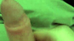 Sensual solo session with big cock in homemade setting