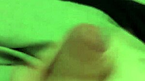 Sensual solo session with big cock in homemade setting