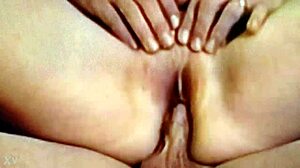 Amateur Couple Films Close-Up Fucking of Hairless Shaved Wife's Pussy in Homemade Video