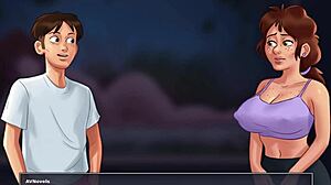 summertime saga episode 227 featuring teacher interactions in the game.