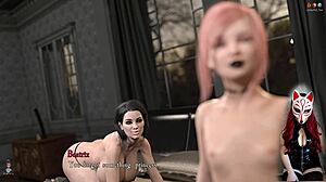 shadows ep 4 breastfeeding and cumshot on huge boobs 😍