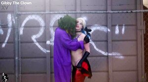 the joker 2 with rachel luxe as harley quinn and gibby as the joker