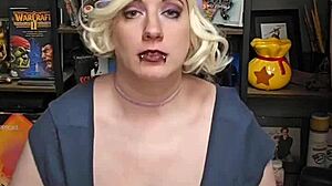 He unloaded hot cum on my long saggy 38f tits