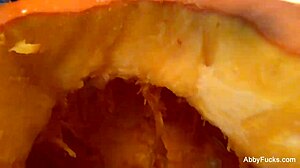 Abigail Mac's Halloween Solo Masturbation with Big Tits and Pussy Play