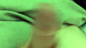 Sensual solo session with big cock in homemade setting