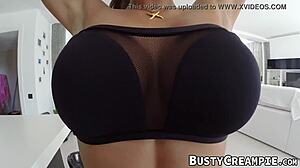 Bubble Butt Hottie Enjoys Steamy Session With Stud