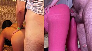 Split screen doggystyle creampie filipina compilation